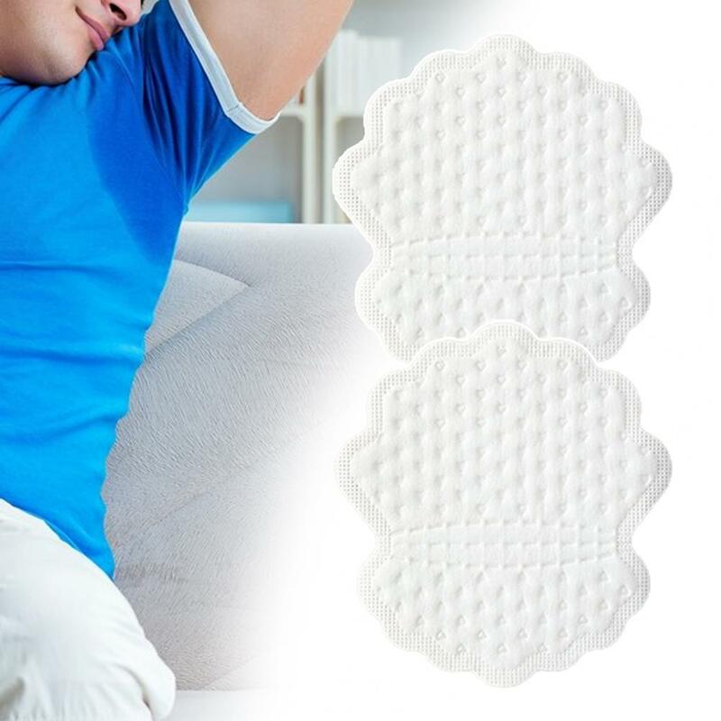 20Pcs Sweat Pad Moderate Ultra Thin Effective Invisible Macromolecule Body Care Tool Non-woven Fabric Underarm Sweat-absorbing P