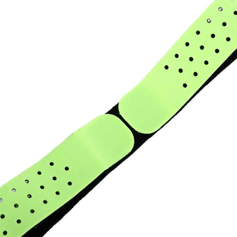 Einstellbare Armbinde Herzfrequenz messer Soft Strap atmungsaktives Ersatz armband kompatibel für Scosche Garmin Wahoo Tickr Xoss