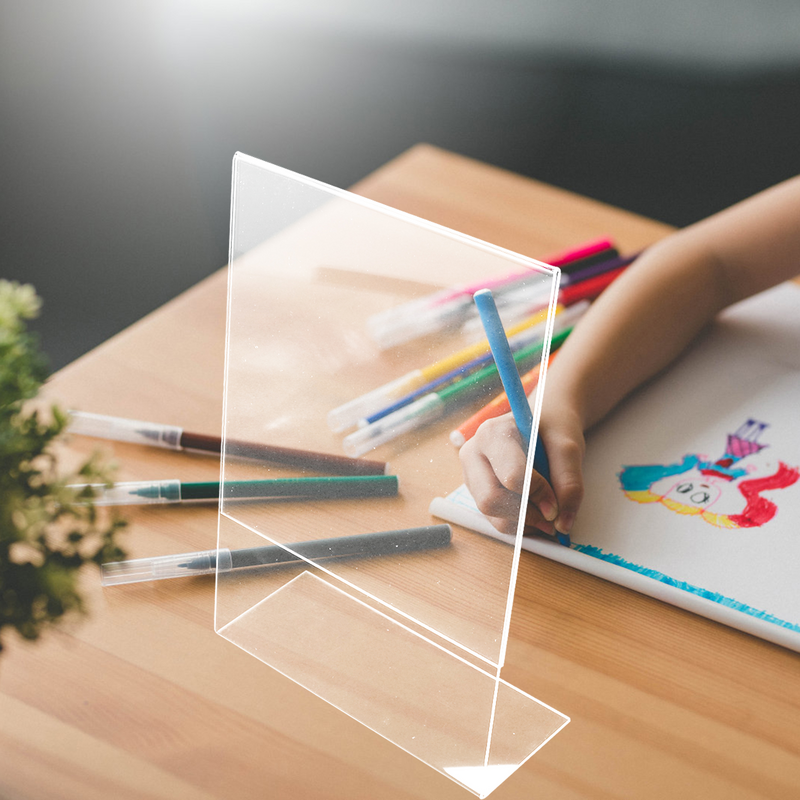 Uchwyt na Tablet wsparcie dla tablica do pisania stojak do malowania przezroczysty rysunek skośny akrylowy Laptop domowe biuro dla dzieci