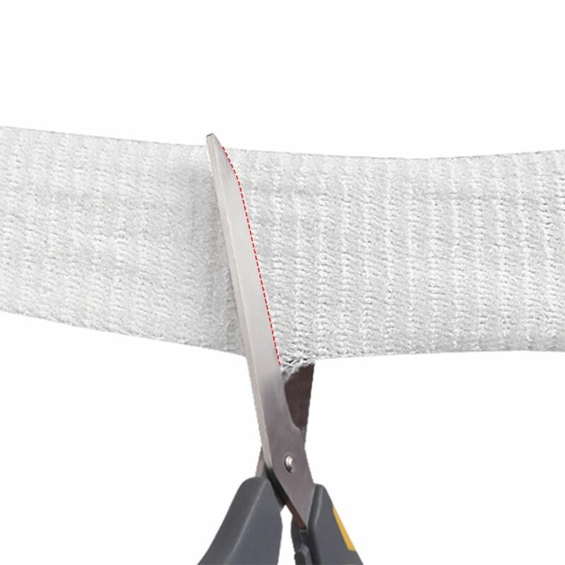 Bandagem tubular respirável, forma cilíndrica, elástico branco, alongamento de curativo, Joint Fix, ferramenta de segurança, 2m