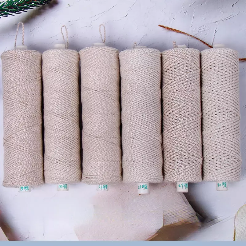 15-60 nici świeca zapachowa DIY bezdymny wosk knot nić bawełniana wosk papierowy knot sojowy świeca woskowa akcesoria do rękodzieła