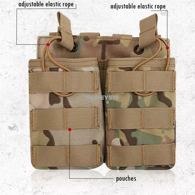 1000D нейлоновая сумка, один/двойной/тройной, для магазинов, тактическая сумка M4, мягкая сумка для пейнтбола, страйкбола, сумка для магазина