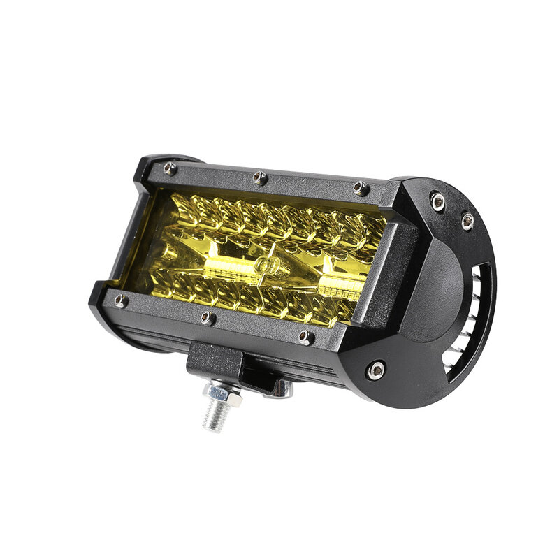 Barra de luz LED para todoterreno, foco reflector combinado de 12V, 24V, 120W, para camión, coche, SUV, 4WD, 4x4, barco, ATV