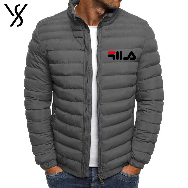 High quality new autumn and winter casual sports stand collar warm jacket outdoor camping jacket trend thin down jacket