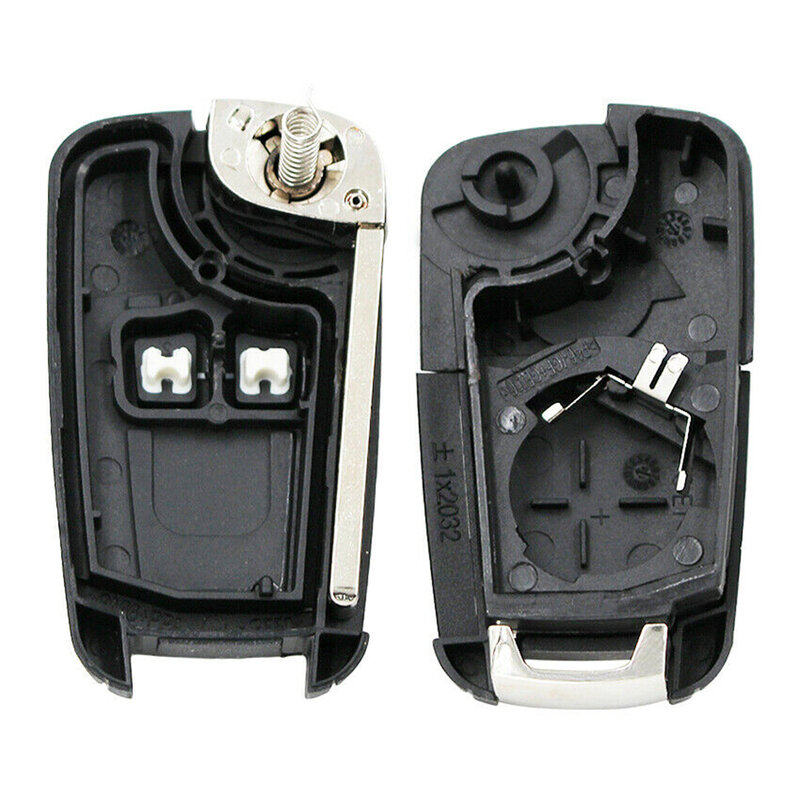 Carcasa de llave plegable de 2 botones para Opel Astra J Corsa E, Opel Karl 2015-2017, Insignia, llave de cascada Adam