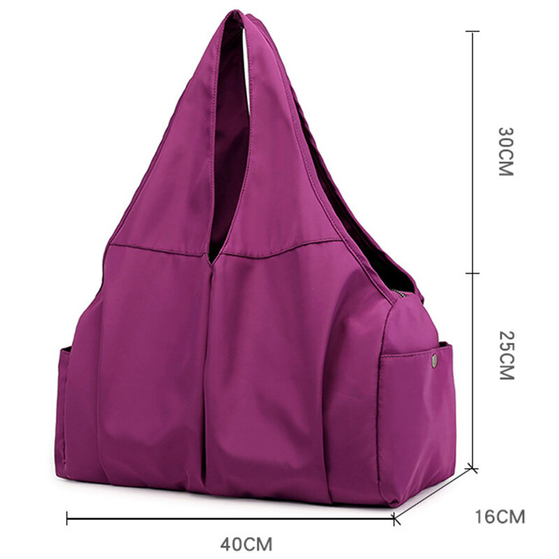 New Women's Bag Shoulder Bag Waterproof Nylon Cloth Bag Mommy Shoulder Bag Shopping Bag