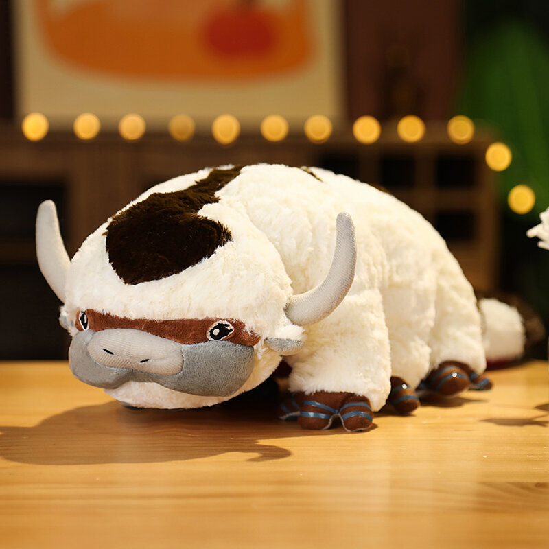 1pc 55cm Game Anime Doll Appa Cow Plush Toy Swag Fly Sky Cattle Bull Dolls Birthday Gift for Boy Birthday Home Decor Game Room
