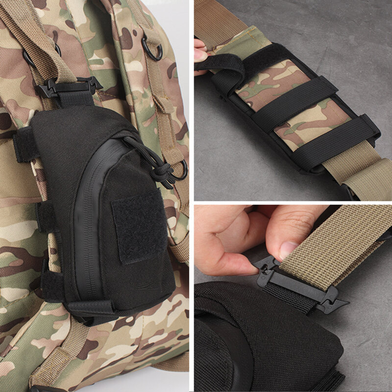 Mochila Militar Tática, EDC Tool Bag, Saco compacto para caminhadas ao ar livre Sports Running, Saco portátil pequeno de armazenamento de emergência