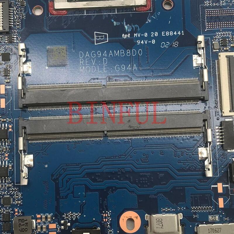 DAG94AMB8D0 wysokiej jakości płyta główna dla HP Pavilion 15-CD 15Z-CD Laptop płyta główna A12-9720P CPU DDR4 100% pełna działa dobrze