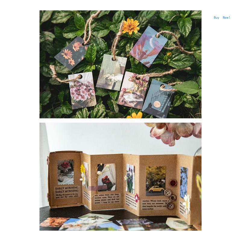 Pegatinas decorativas para álbumes recortes, colección tarjetas, pegatinas caja serie temporada