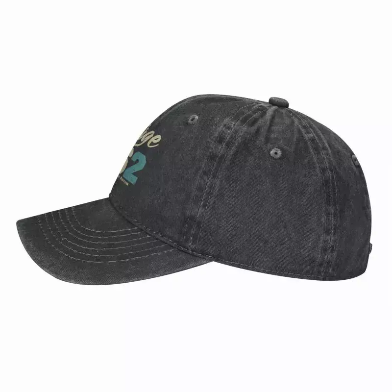 قبعة بيسبول مخصصة للرجال والنساء ، قبعة قطنية عتيقة ، الجزء الأصلي ، قبعة أب جيدة التهوية ، ملابس الشارع ، عمر 60 سنة