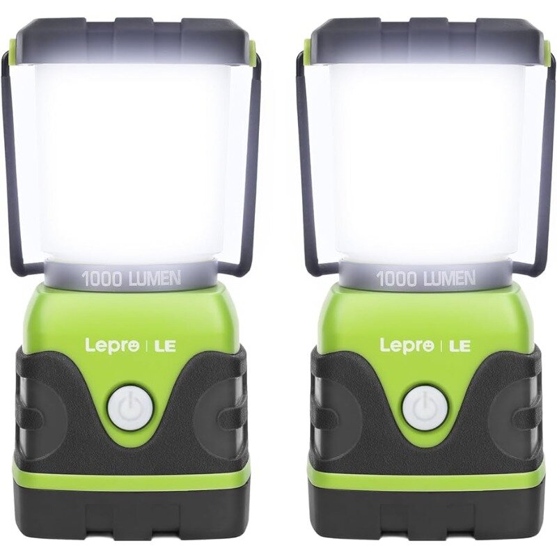 Lampe de tente LED étanche avec 4 modes d'éclairage, essentiels de camping, lanterne portable, lampe de poche pour camping, stator de moteur, urgence