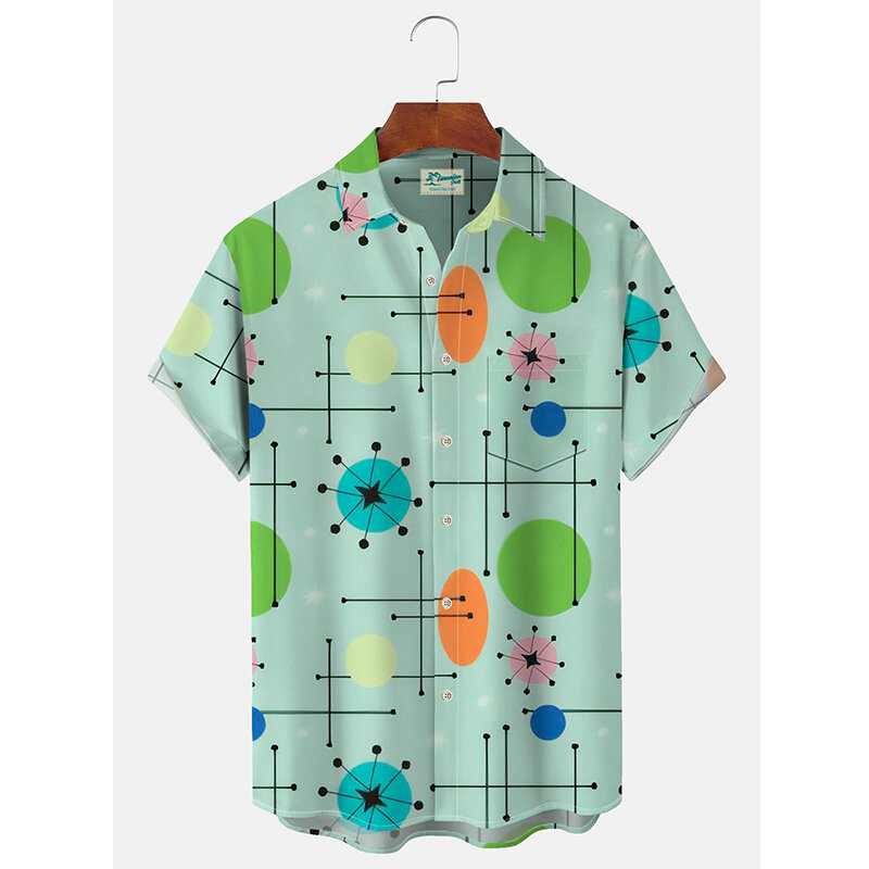 Męskie designerskie koszula hawajska z krótkim rękawem męskie damskie topy moda Streetwear nadruk Harajuku Casual klapy odzież damska Camisa