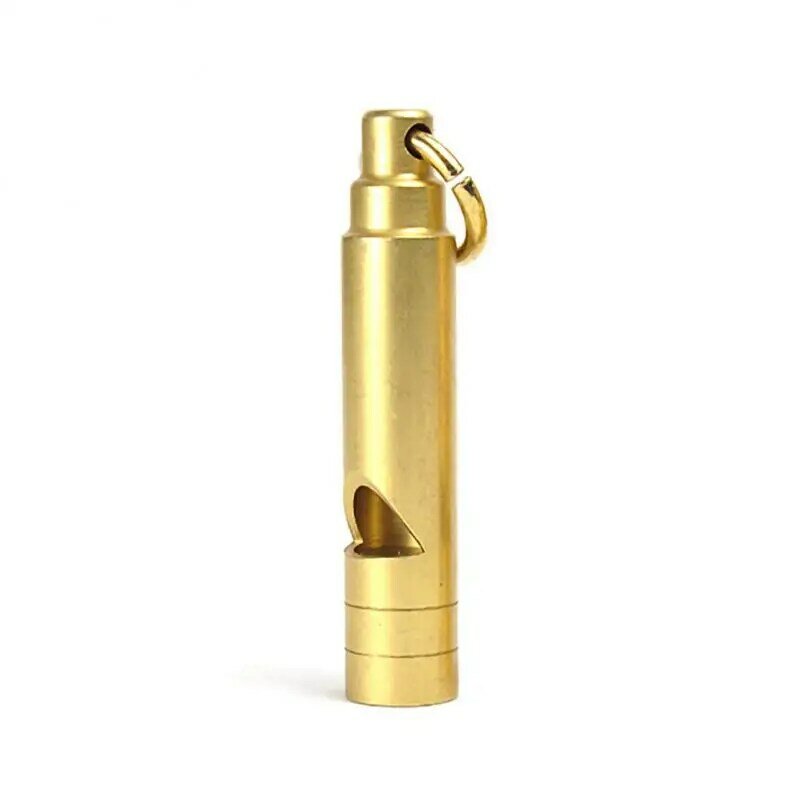 1~10PCS Vintage Brass Whistle Outdoor Survival Equipment Army Training Pets Dogs Retro Referee Outdoor Safety Hiking Camping EDC