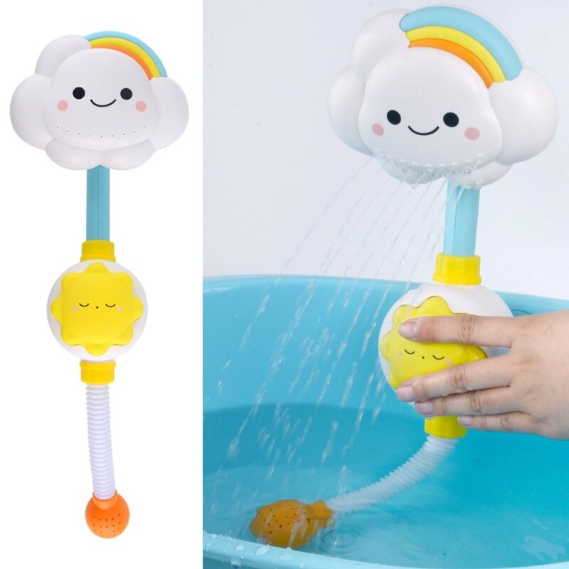 Mainan Mandi Bayi untuk Balita Mainan Air Bak Mandi untuk Anak-anak Lucu Kepala Pancuran Hadiah
