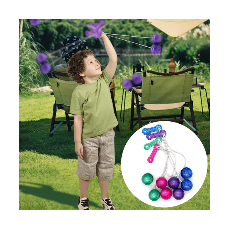 Click Clacker Balls Fidget Toy Antistress Balls Clack Globe per String Swinging Popper Noise Maker novità giocattoli luminosi