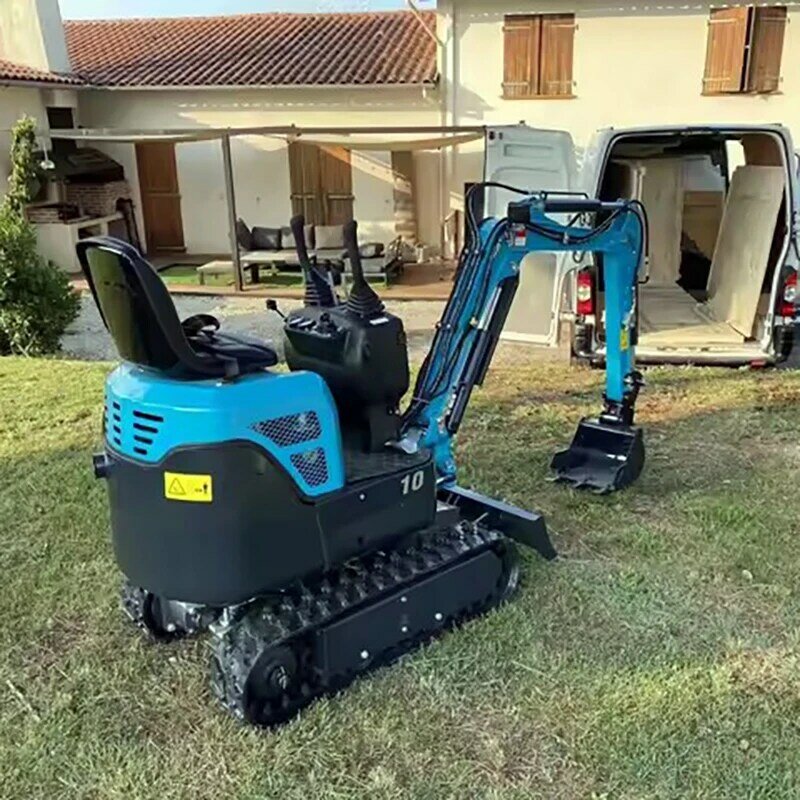 Agricultural Excavator Manufacturer EPA/EURO5 1Ton Hydraulic Mini Excavator 1000KG Crawler Small Digger Customizable For Sale
