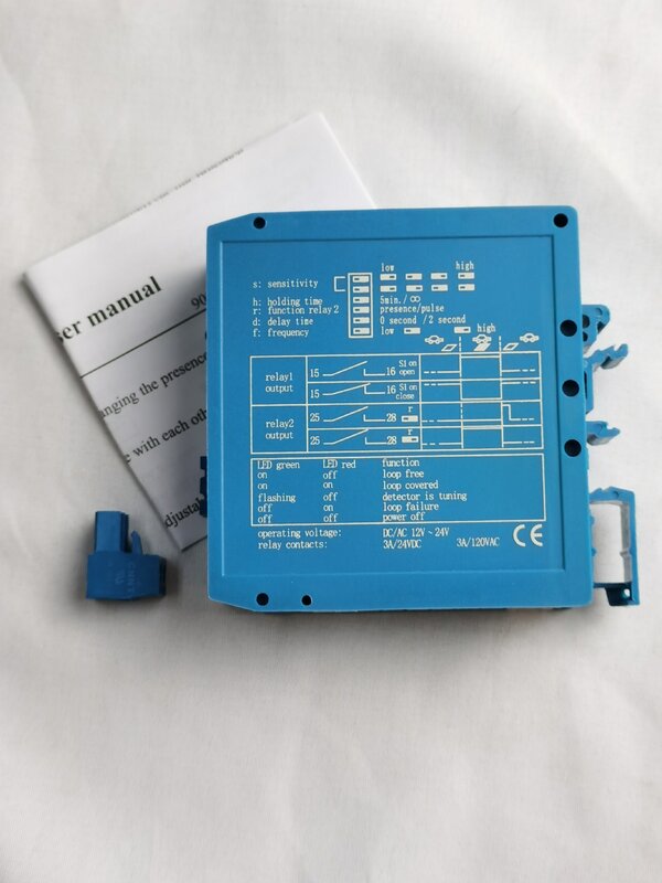 DC Único Loop Detector, Barreira de Estacionamento Automático, Portão Abridor, Estação Gate, 12V-24V, M1H