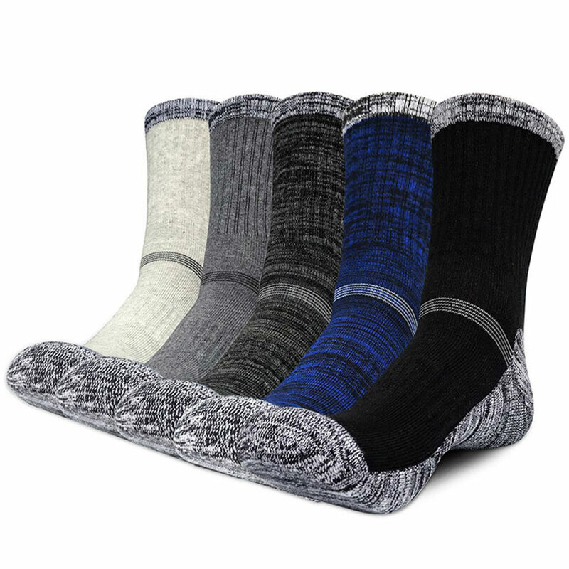 Meias esportivas masculinas de algodão, meias esportivas, design para conforto e desempenho na quadra, wicking térmico, em conformidade