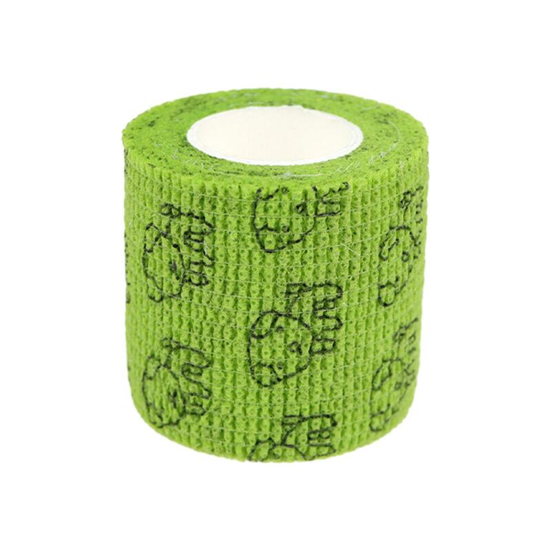Self Adhesive Elastic Bandage 4.5M Breathable 2.5cm Width Anti Wear Vet Tape for Small Animal Dogs Paws Horse Legs Birds Knee