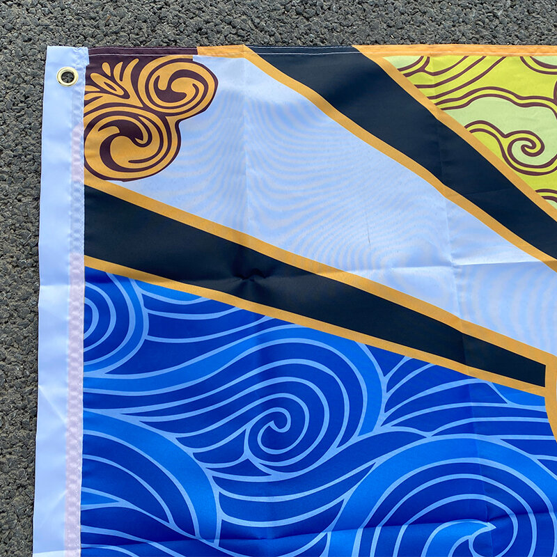 Bandera y pancartas personalizadas Tomorrowland de 3x5 pies para decoración del hogar, Impresión de poliéster