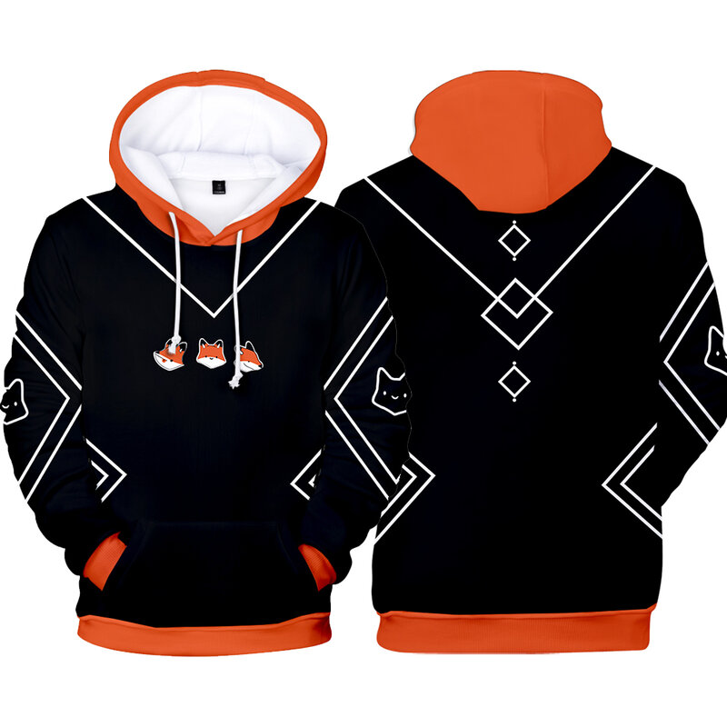 Fundy Merch Dream Team Smp Hoodie Unisex Langarm Sweatshirt Männer Frauen Hoodies Harajuku Streetwear 3D Kleidung
