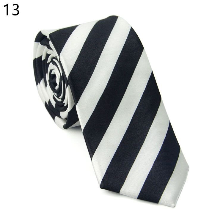 Linbaiway 5cm cravatte arcobaleno per uomo magro sottile stretto abito formale cravatte uomo Casual cravatte cravatte cravatta LOGO personalizzato