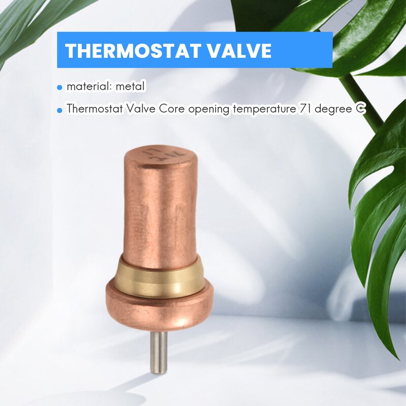 Wymiana termostatu VMC temperatura otwarcia rdzenia zaworu 71 stopni C