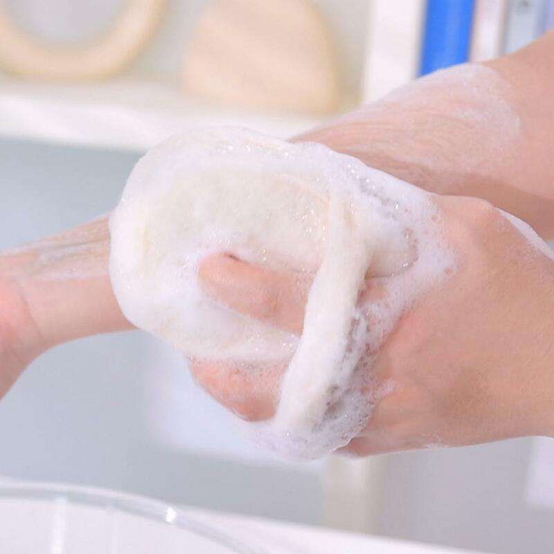 Spugna di luffa naturale palla da bagno doccia strofinare per tutto il corpo spazzola per massaggio sano Scrubber esfoliante spazzola per massaggio da bagno P W2E2