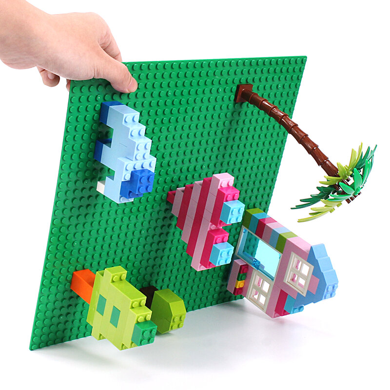 32x32 32x16 punktów klasyczne płyty bazowe bloki DIY małe rozmiary miasto drogi cegły płyta podstawowa budowa zabawki dla prezenty dla dzieci