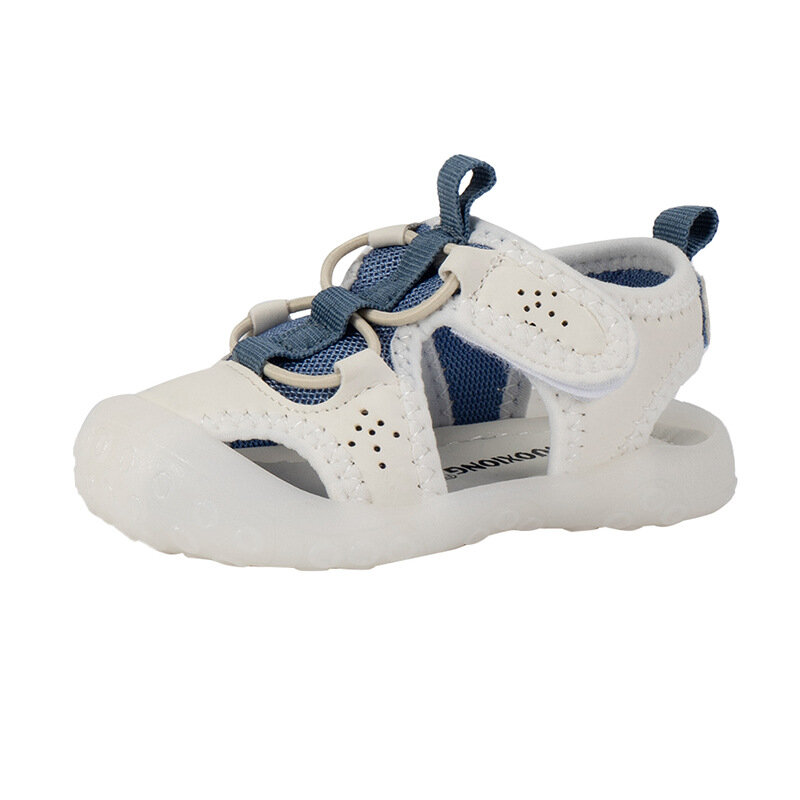 Детская обувь для прогулок 2023 летние Нескользящие Детские сандалии для мальчиков мягкая подошва для девочек
