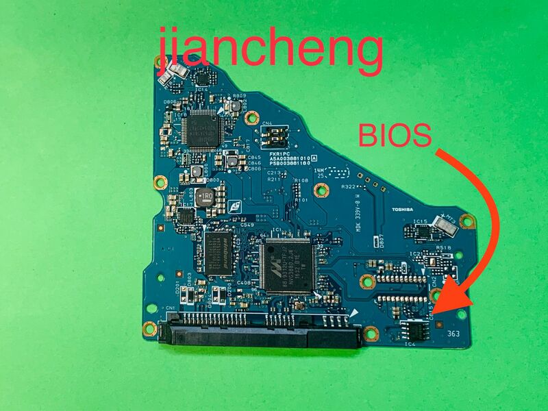 Toshiba PCB Để Bàn Máy Tính Cứng Bảng Mạch Mẫu G3881a