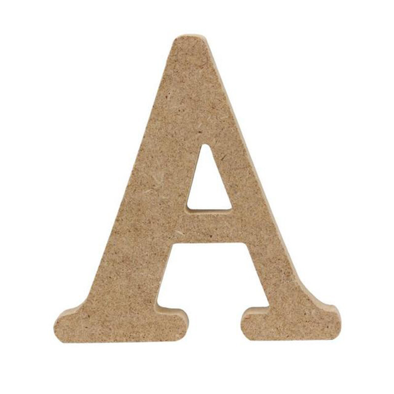 English Letters Wedding Props Ornaments Wooden Simple Crafts DIY Letters Home Decoration Ornaments