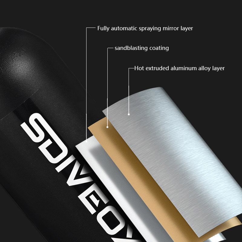 SDIVEOXY-Juego de buceo portátil, cilindro de 1L para actividades acuáticas, buceo y natación