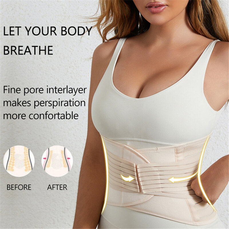 Cinto de aperto abdominal para homens e mulheres, proteção para cintura esportiva, forma forte, reparo pós-parto, pano para moldar o corpo