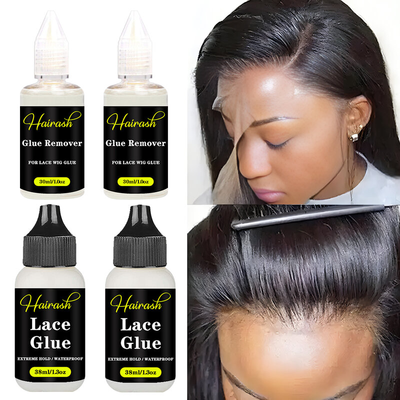 Wig Glue For Front Waterproof Lace Hair Glue With Glue Remover Glue For Lace Front Wigs