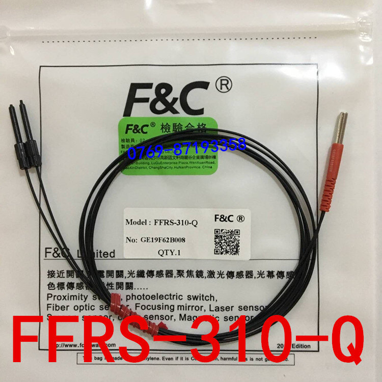 F & C sensor de fibra óptica, FFRS-310-Q, FFRS-320-Q, FFRS-410-Q, novo, original, 2pcs