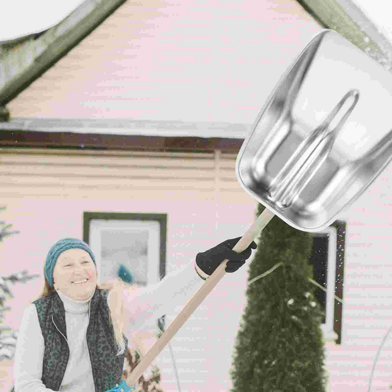 Многофункциональный шпатель из нержавеющей стали для сбора снега и еды, металлический шпатель