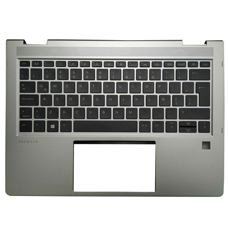 Clavier espagnol/Latin pour ordinateur portable ProBook x360 435 G7 M03444-161 M03448-161, avec repose-paume supérieur sans rétroéclairage