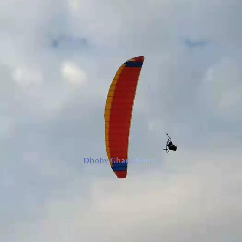 2.8m Remote Control Power Paraglider Flying Parachute Model Large Electric Power Paraglider Aeromodel Customised 50A PNP