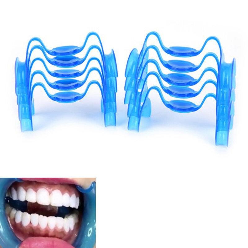 Abridor de boca tipo M, Retractor de mejillas, herramientas dentales, Material de dentista, abridor de boca de espejo de odontología, 1 piezas