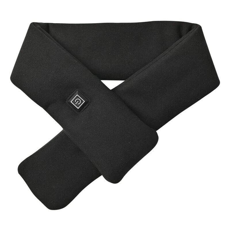 Podgrzewany elektrycznie szalik USB inteligentne ładowanie podgrzewany szalik ochrona przed zimnem zimowy lub ciepły szalik grzewczy dla mężczyzn kobiet