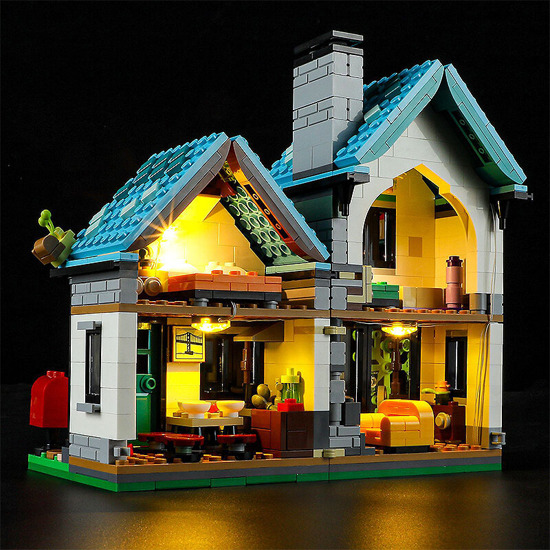 LEGO 31139 아늑한 집용 DIY LED 조명 키트, 블록 모델 없음, LED 조명만 포함