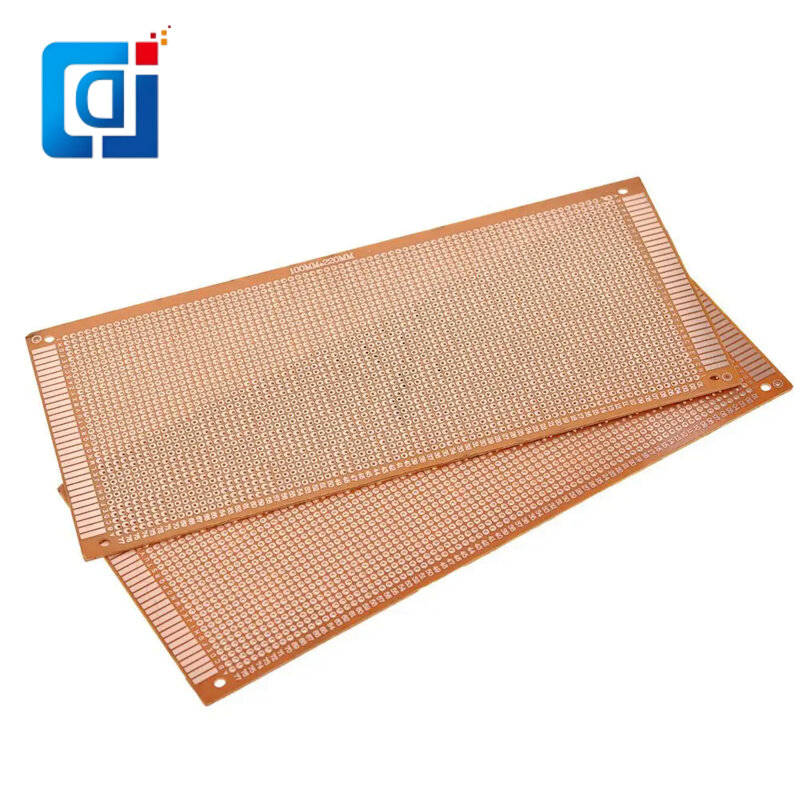 JCD 10x22cm 10*22CM DIY Bakelite Plate Paper Prototype PCB Universal Experiment Matrix Board Single Sided Sheet Copper 10x22