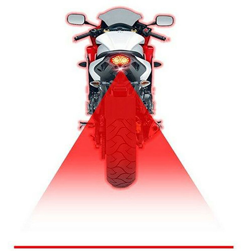 سيارة الأحمر مؤشر ضوء الخلفية ضوء LED مؤشر الليزر مصباح الدراجة النارية مصباح إشارة النيون مؤشر الأحمر تحذير سيارة مصباح طوارئ