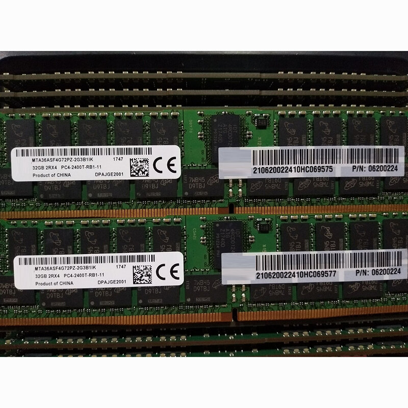 V3 RH5288แรม1ชิ้น V3 RH5885H 32กรัม DDR4 2400 ECC PN: 06200224 32GB หน่วยความจำเซิร์ฟเวอร์จัดส่งรวดเร็วคุณภาพสูงทำงานได้ดี