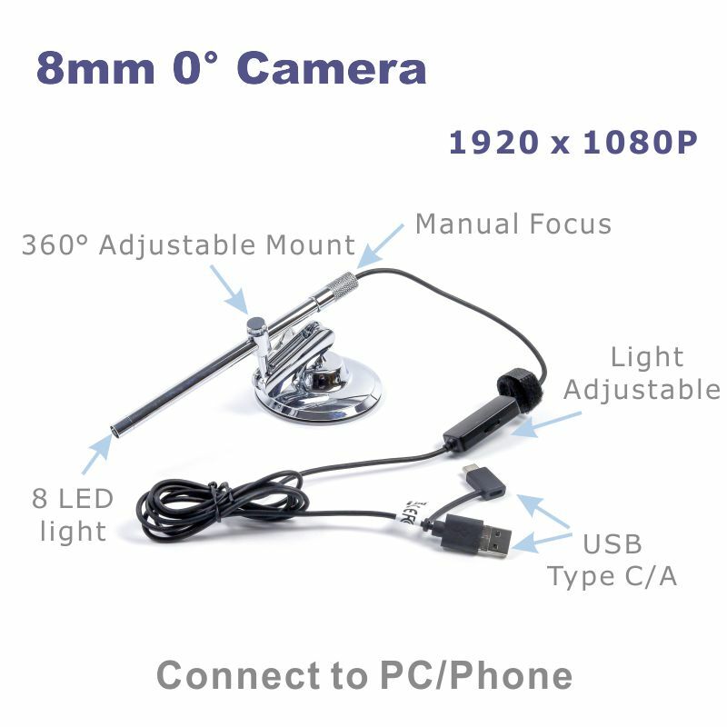Simulador laparoscópico, caja de entrenamiento USB HD 1080P, cámara endoscópica de 0/30 grados para entrenamiento de laparoscopia