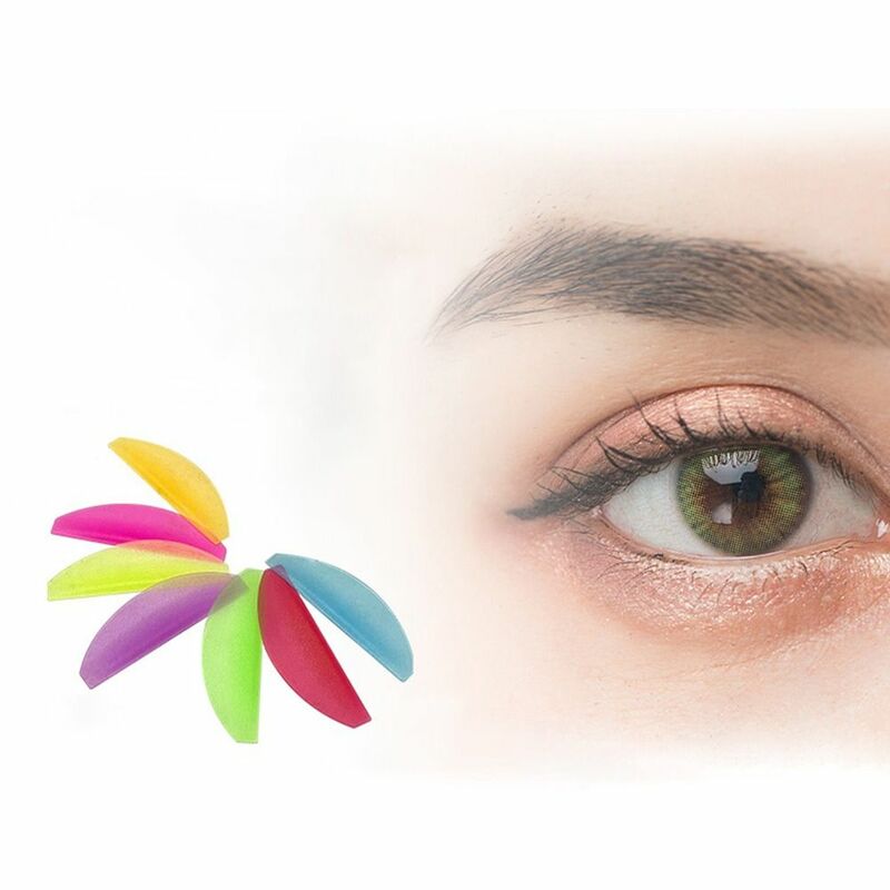 Applikator Werkzeuge Silikon Wimpern Dauerwelle Pad wieder verwendbare Make-up Zubehör Wimpern Wimpern verlängerung Silikon Augenklappe Frauen