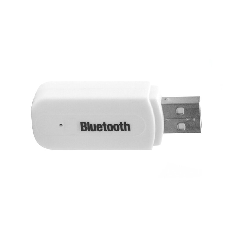 Lautsprecher adapter Bluetooth-kompatibler v2 1 3 5-mm-Buchse Audio-Empfänger drahtlos tragbarer USB-Dongle weiß