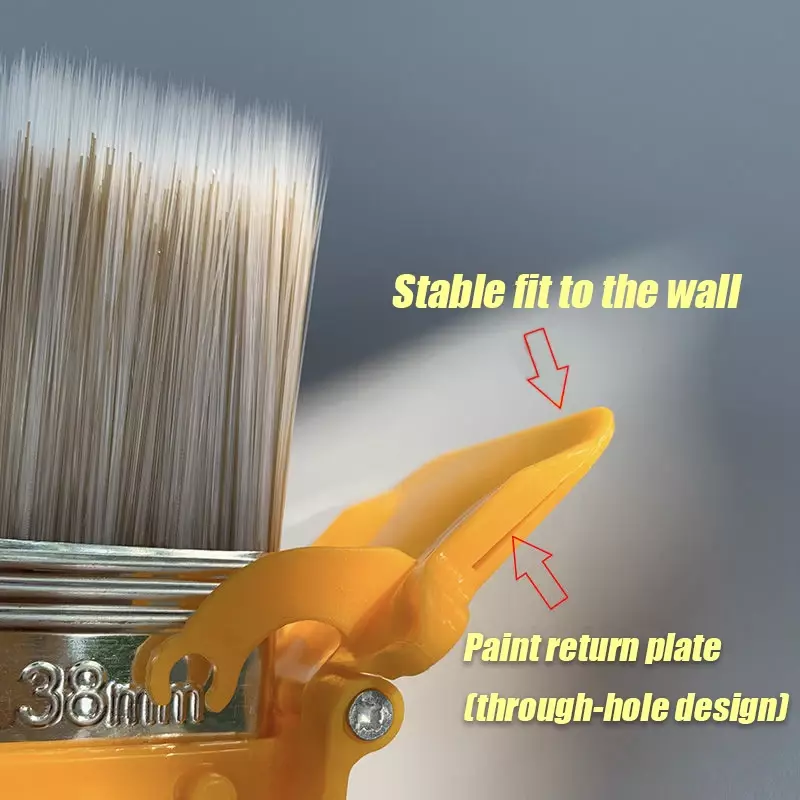 Látex Paint Trimmer para Parede Interior e Telhado, Edge Separator, Canto Fechando, Cor Separação Brush Tool